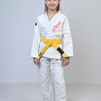 Kimono Infantil In The Guard Girls Branco - imagem 1