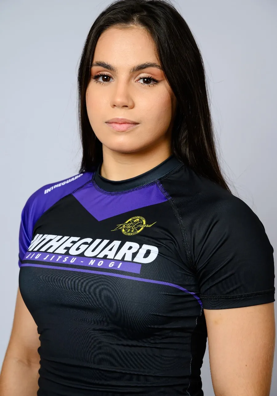 Rash Guard Feminina Team ITG Roxa