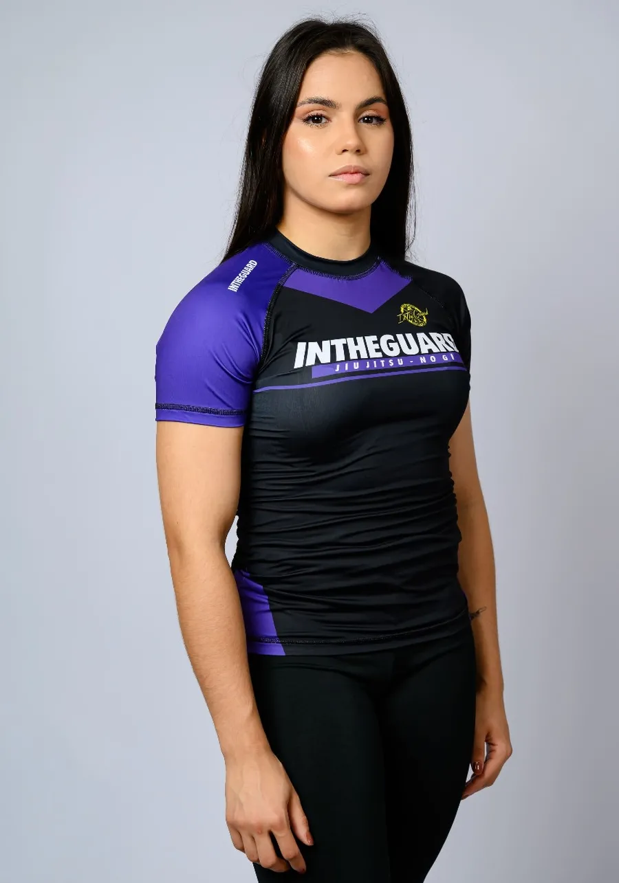 Rash Guard Feminina Team ITG Roxa