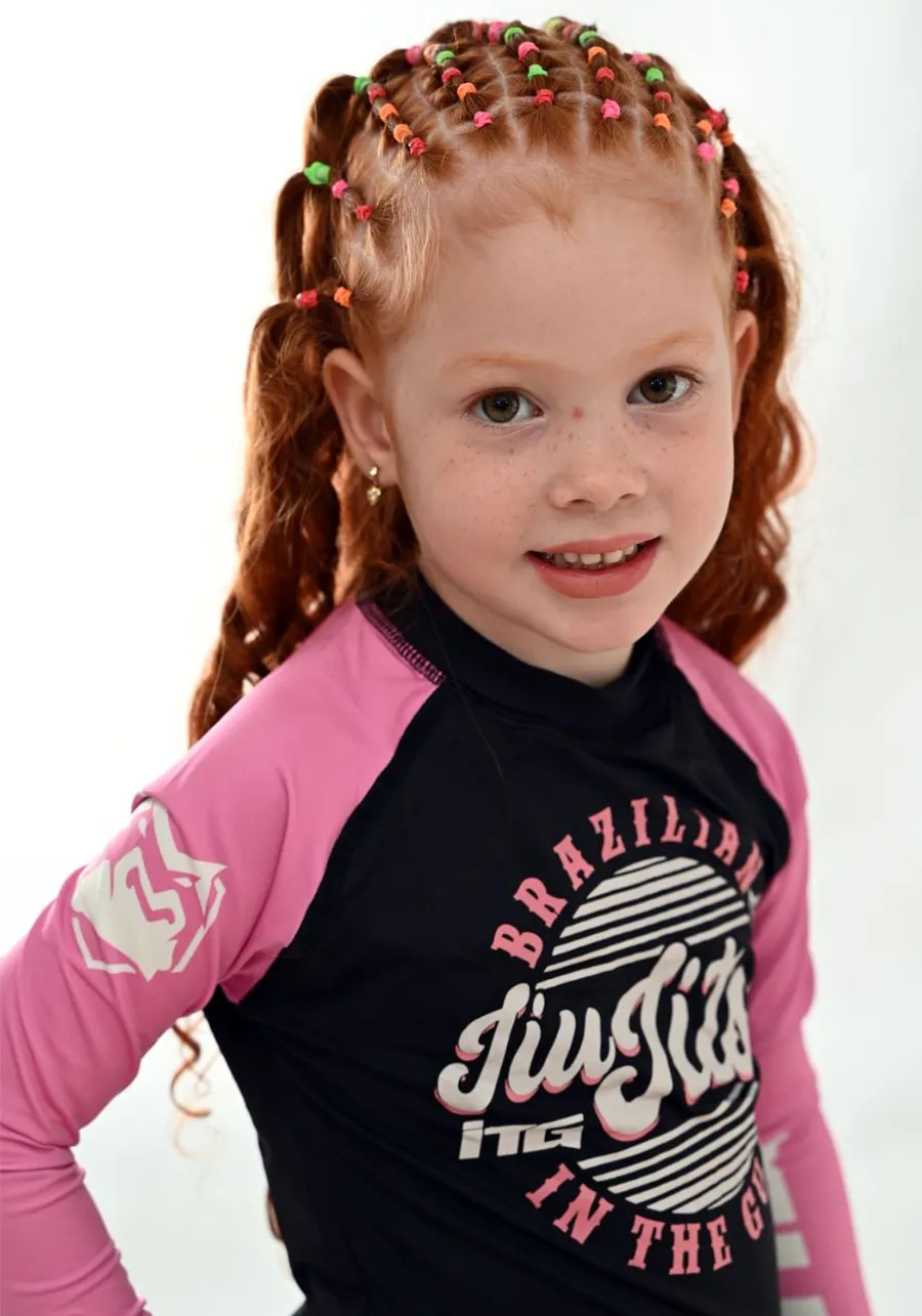 Rash Guard Infantil Feminina Pink