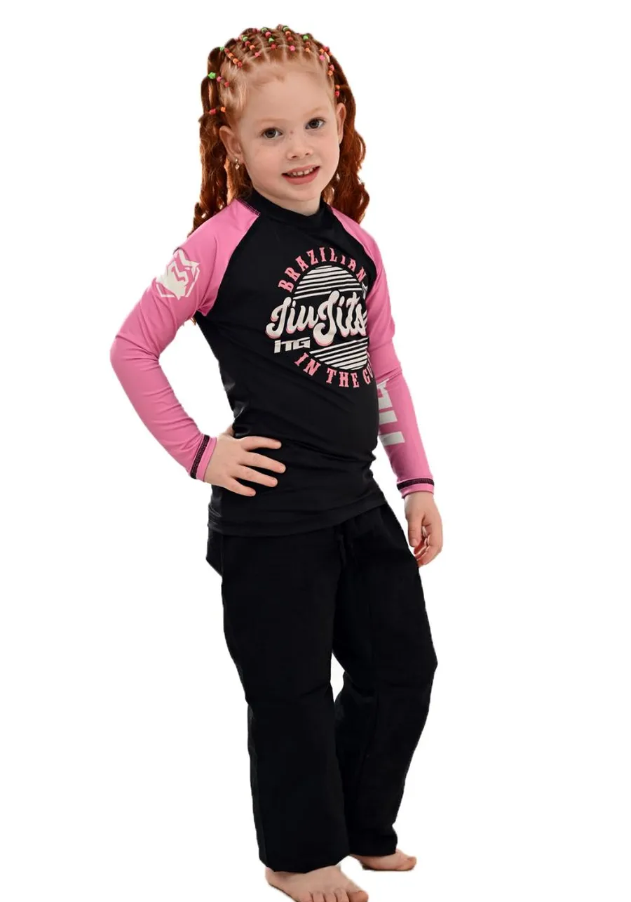 Rash Guard Infantil Feminina Pink
