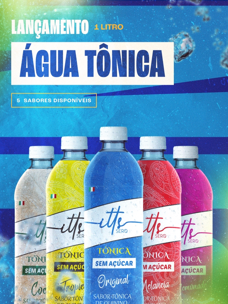 Banner mobile Lançamento - Itts Sero Água Tônica 1 Litro