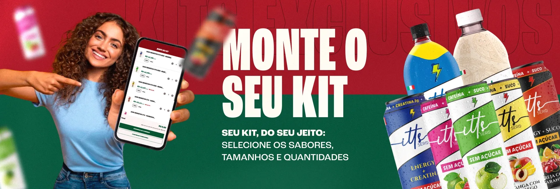 Banner Monte seu Kit - Itts Sero Kits