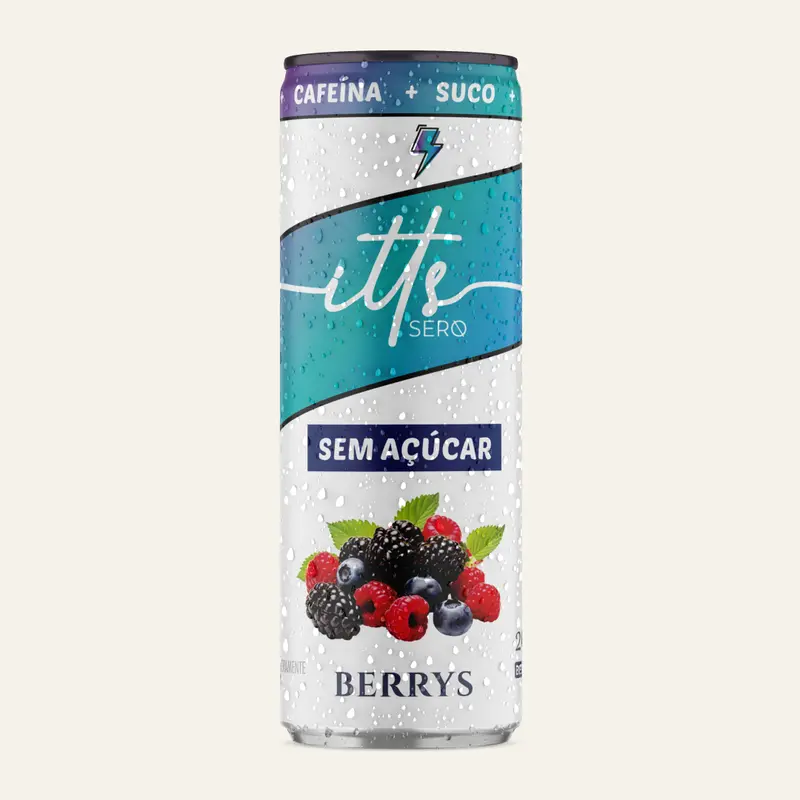 Itts Sero Energy Suco Sem Açúcar 269ml - Berrys