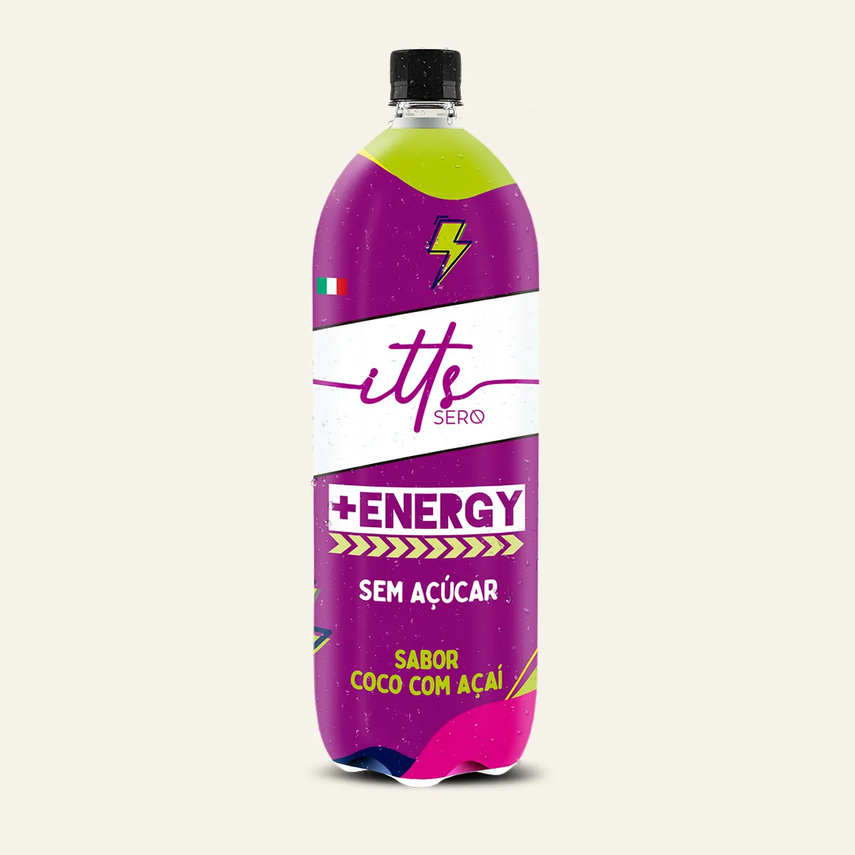 Itts Sero Energy 2L - Coco com Açaí | Energético Sem Açúcar