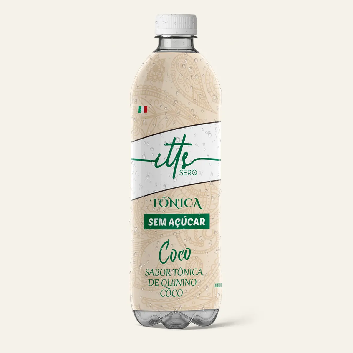 Itts Sero Água Tônica 1L - Coco | Bebida Refrescante Sem Açúcar