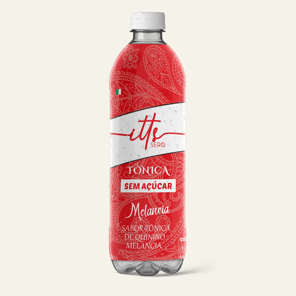 Itts Sero Água Tônica 1L - Melancia | Bebida Refrescante Sem Açúcar