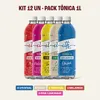 Kit 12un - Pack Tônica 1L