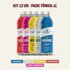 Kit 12un - Pack Tônica 1L