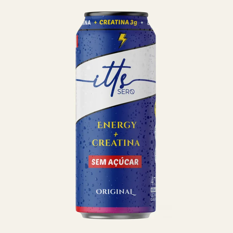 Itts Sero Energy Suco com Creatina Sem Açúcar 473ml - Original