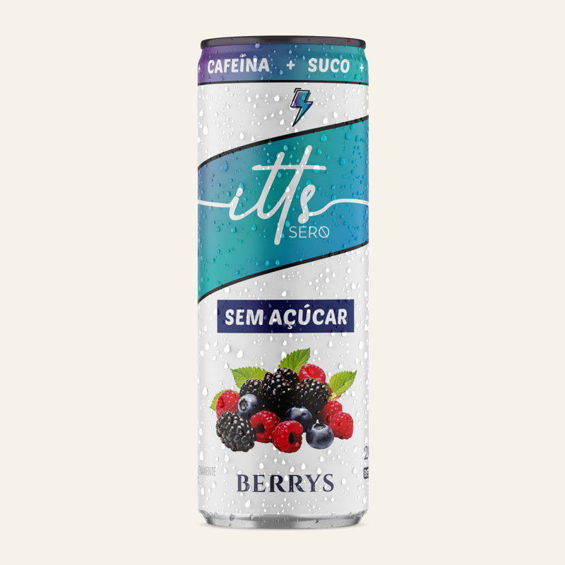 Itts Sero Energy Suco Sem Açúcar 269ml - Berrys