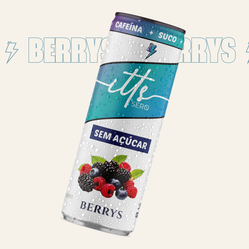 Itts Sero Energy Suco Sem Açúcar 269ml - Berrys