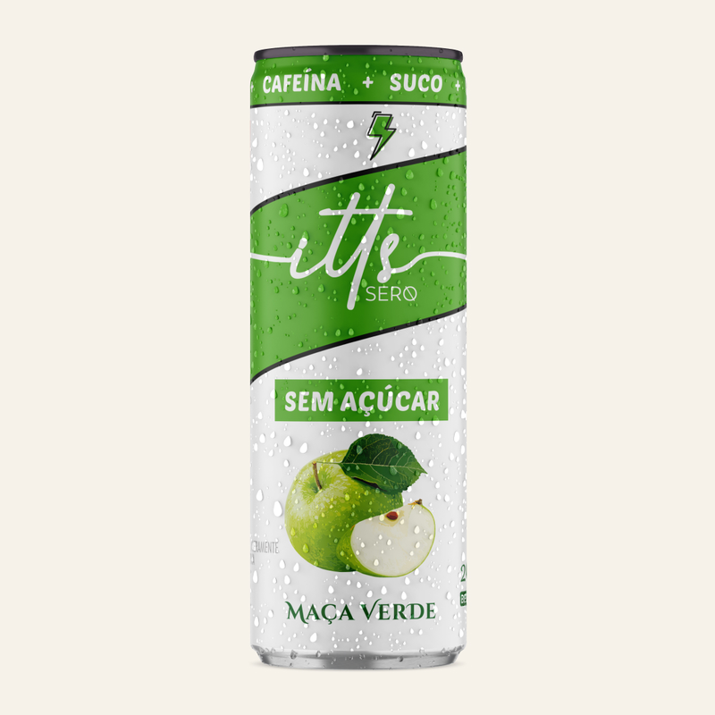 Itts Sero Energy Suco Sem Açúcar 269ml - Maçã Verde