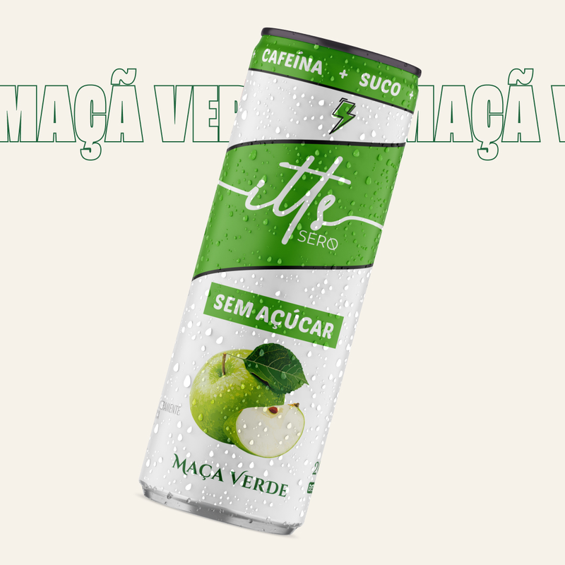 Itts Sero Energy Suco Sem Açúcar 269ml - Maçã Verde
