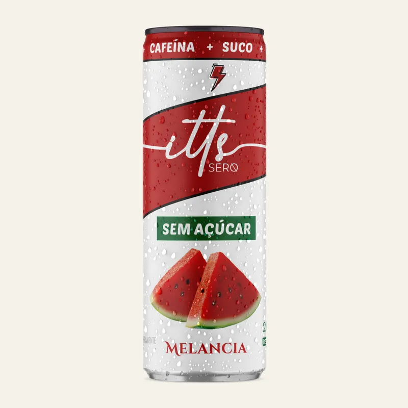 Itts Sero Energy Suco Sem Açúcar 269ml - Melancia