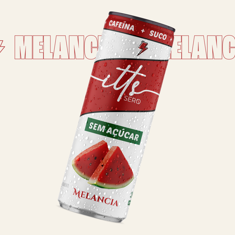 Itts Sero Energy Suco Sem Açúcar 269ml - Melancia