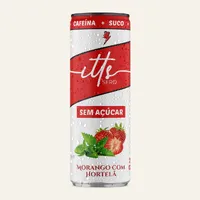 Itts Sero Energy Suco Sem Açúcar 269ml - Morango com Hortelã | Suplemento Energético Líquido - imagem 1