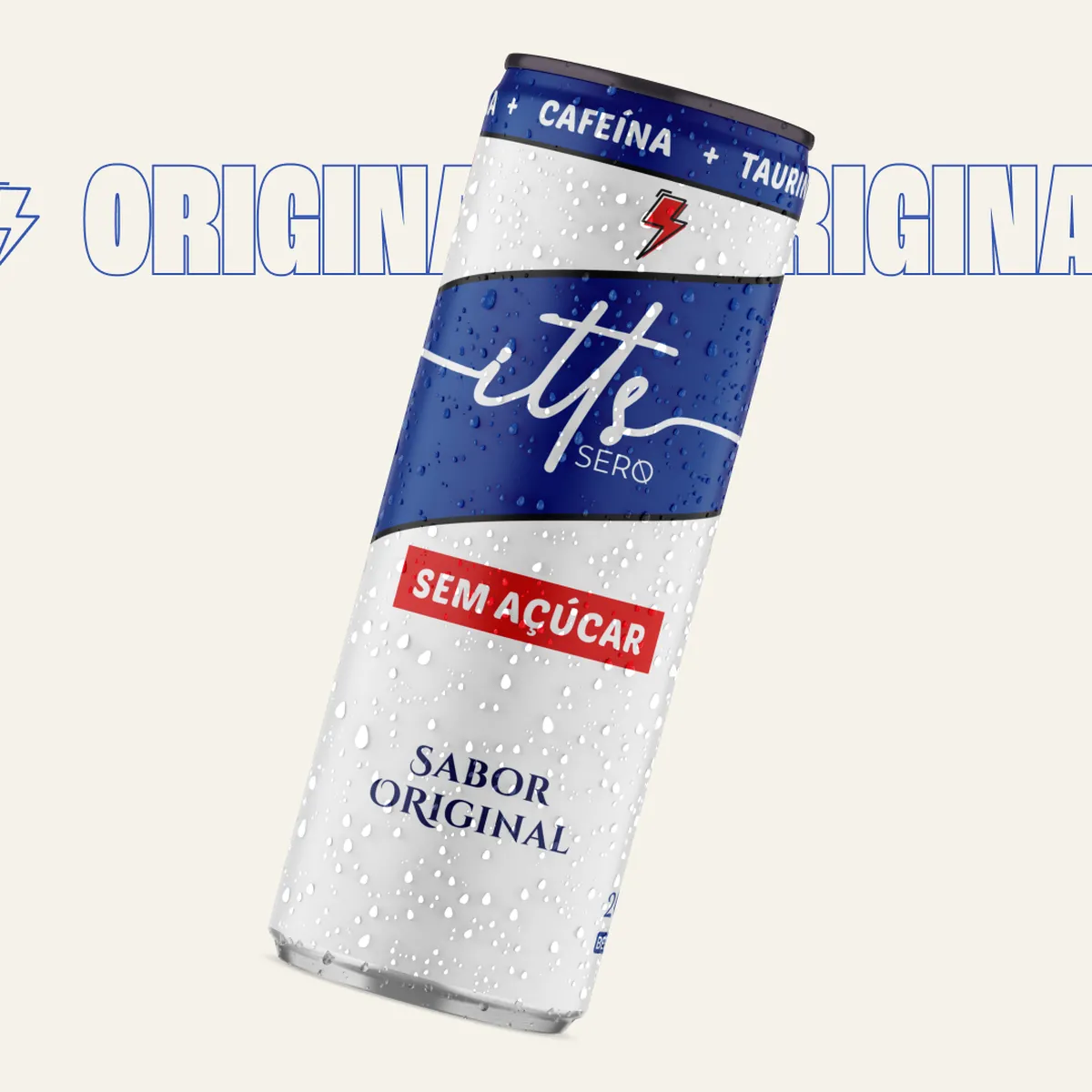 Itts Sero Energy Suco Sem Açúcar 269ml - Original | Suplemento Líquido Energético