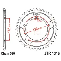 Kit Relação Premium Did Zvm-X Jt Honda Cb 500 X de 2013 até 2018 Cb 500 F de 2013 até 2021 Cbr 500 de 2013 até 2021 - imagem 3