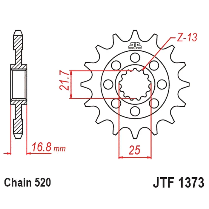 Kit Relação Premium Did Zvm-X Jt Honda Nc 750 X de 2014 até 2024