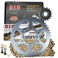 Relação Premium Did Jt 520 Zvm-X 120 L 46/15 Kawasaki Er6n 09/17 Er6f Ninja 06/17 Z 650 18/24 Versys 650 10/25 - imagem 1