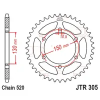 Kit Relação Premium Did Zvm-X Jt Yamaha Xj6 N Xj6 F de 2009 até 2019 - imagem 3
