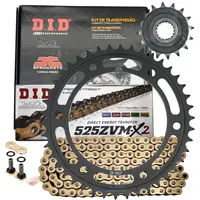 Kit Relação Premium Did Zvm-X2 Jt Bmw F 800 Gs de 2007 até 2018 Gs Adventure de 2013 até 2018 10,5mm - imagem 1