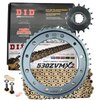 Kit Relação Premium Did Zvm-X2 Jt Honda Cb 1000 R Abs 2008 até 2016 Cb 1000 R Capitão América 2011 até 2015 - imagem 1