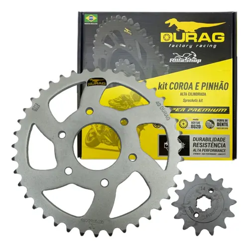 Kit Relação 520 40/14 Bajaj 200 Dominar 2022 até 2025