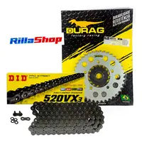 Kit Relação Did 520 Vx3 112l Durag 39/16 Gs 500 E 1993 até 2010 - imagem 1