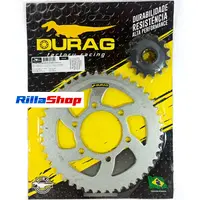 Kit Relação Did 520 Vx3 114l Durag 45/15 Kawasaki Z800 13/16 - imagem 2
