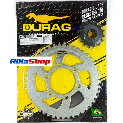 Kit Relação Did 520 Vx3 114l Durag 45/15 Kawasaki Z800 13/16