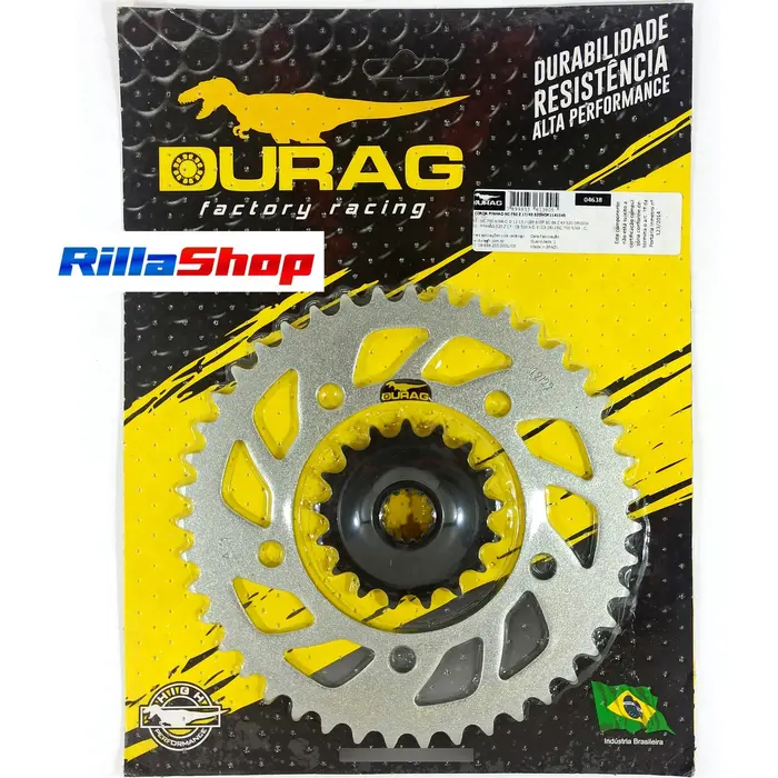 Kit Relação Did 520 Vx3 114l Durag 43/17 Honda Nc 750x 15/24