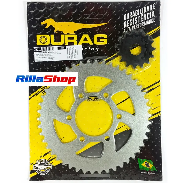 Kit Relação Did 520 Vx3 114l Durag 46/15 Er 6n Z 650 Versys