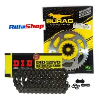 Kit Relação Did 520 Vd 114l Durag 44/14 Yzf R3 15/24 - imagem 1