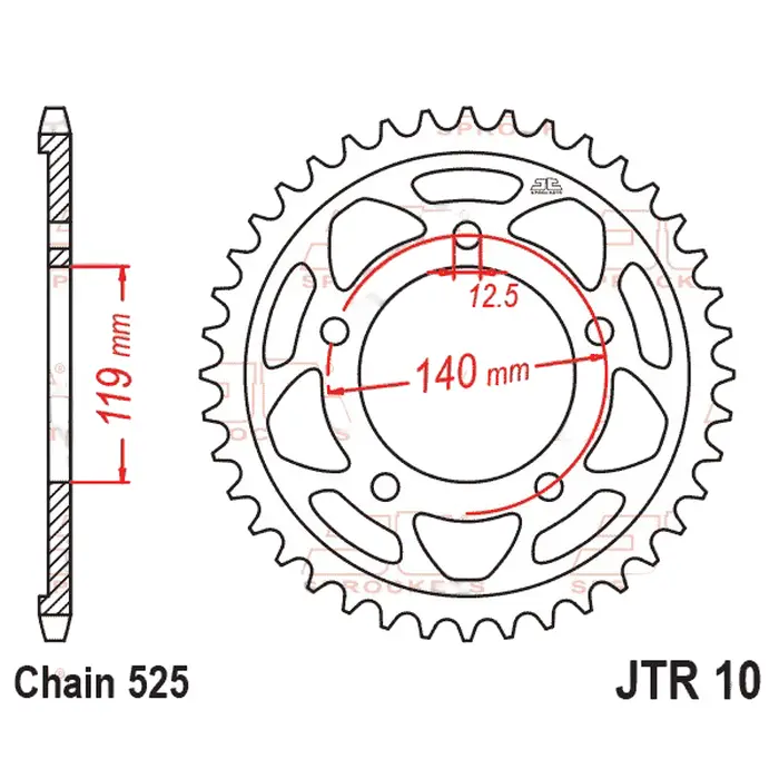 Kit Relação Premium Did Jt Bmw F 850 Gs de 2018 até 2024 F 850 900 Gs Adventure de 2019 até 2026