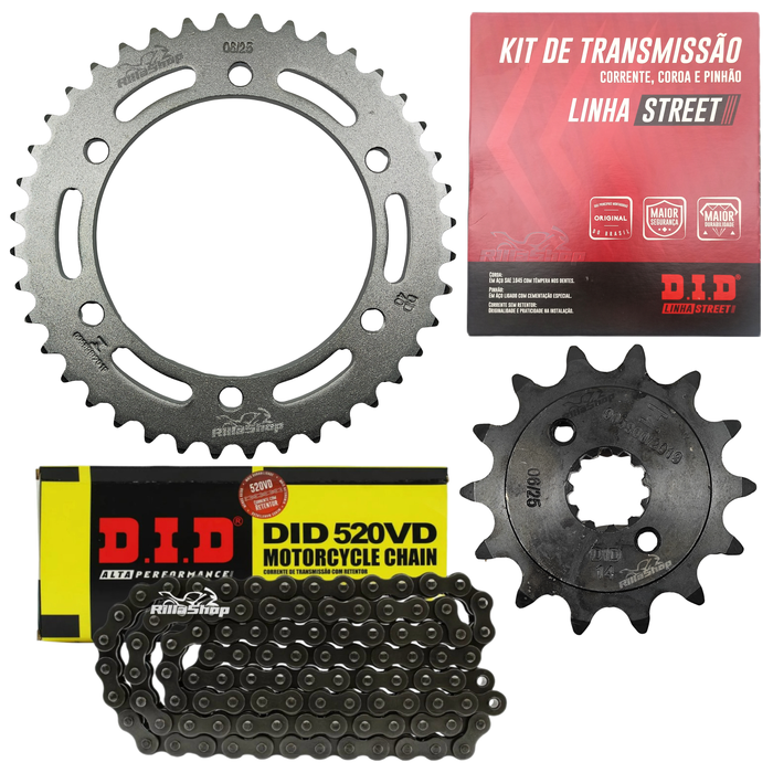 Kit Relação Honda Xre 300 Sahara 2023 a 2026