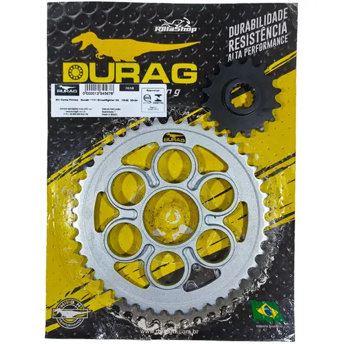 Kit Coroa e Pinhão Durag 525 42/15 Streetfighter 1103 V4 2020 até 2024