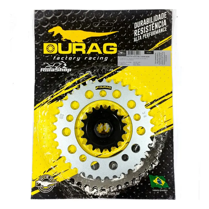 Kit Coroa e Pinhão Durag Scooter 750 X Adv de 2017 até 2025