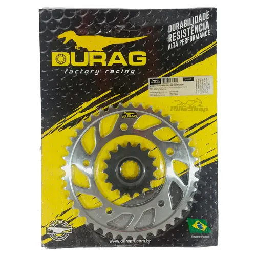 Kit Coroa e Pinhão Durag 525 41/16 Yamaha Yzf R1 2015 até 2022