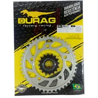 Kit Coroa e Pinhão Durag Honda Cb 600 F Hornet de 2008 até 2014 Cbr 600 F de 2011 até 2014 - imagem 1