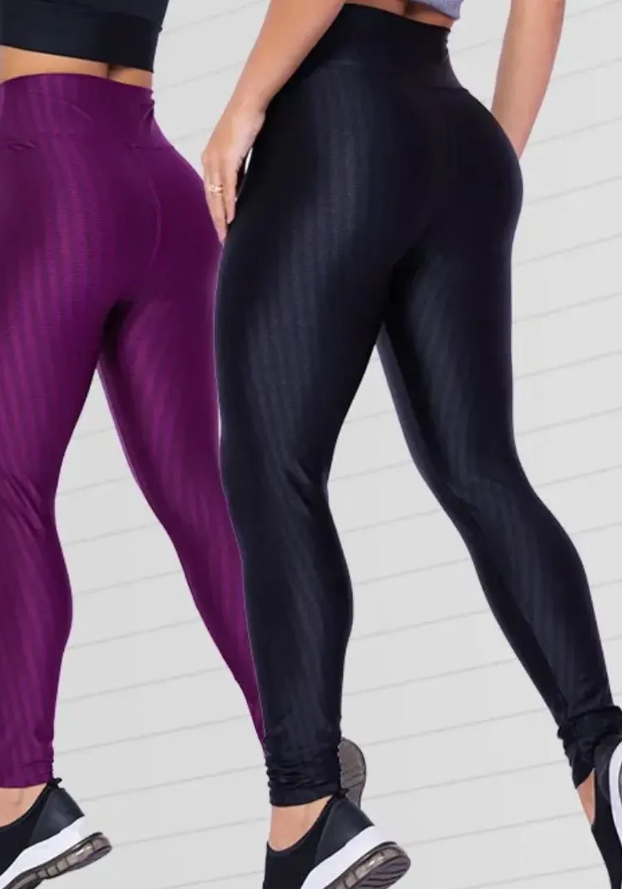 Combo 2 Legging Disfarça Celulite