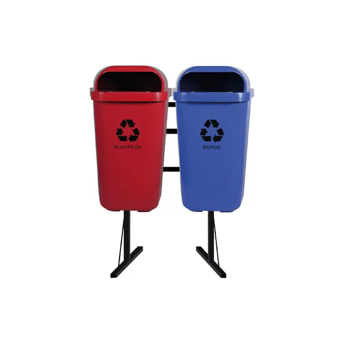 Coleta Seletiva Basculante 60 Litros