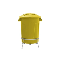 Cesto de Lixo Redondo Lar Plásticos: Durabilidade e Higiene | Lar Plásticos - imagem 5