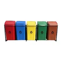 Coleta Seletiva Basculante 60 Litros - imagem 5