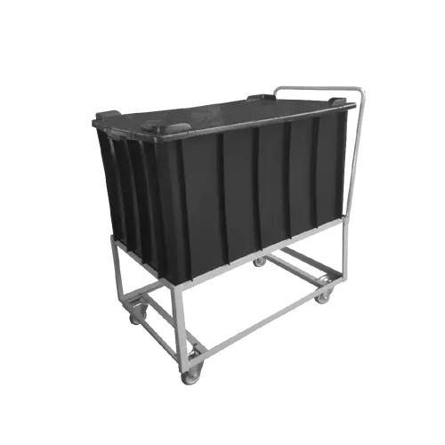 CAIXA ORGANIZADORA COM CARRINHO 180 LITROS 