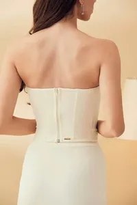 Corset Curvas Assimétricas Com Matelassê  - imagem 3