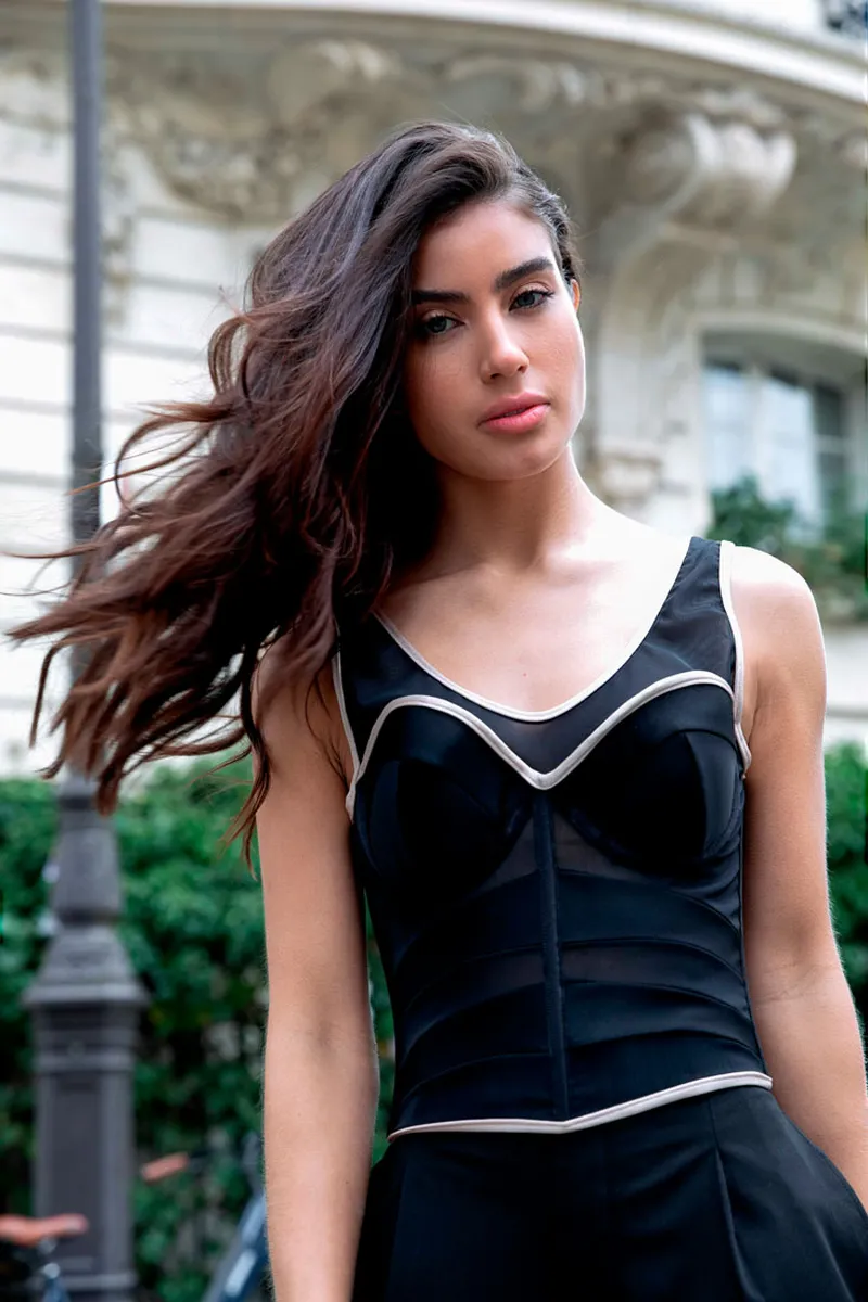 Top Corset - Arcs Gothique