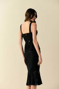 Top Corselet Peplum com Bojo - imagem 3