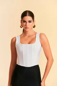Top Corset Tag (Canelado) - imagem 1